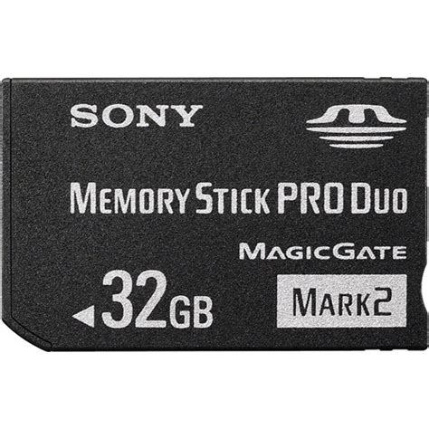 Sony Gb Memory Stick Pro Duo Mark Media Msmt G Eco B H