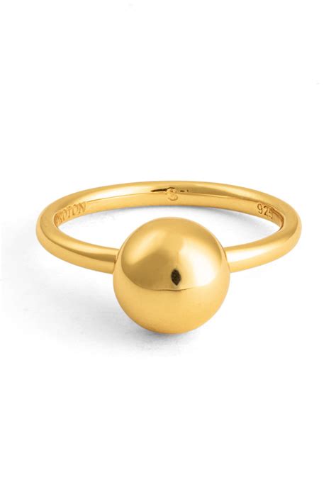 Sphere Ring 18k Gold Oroton