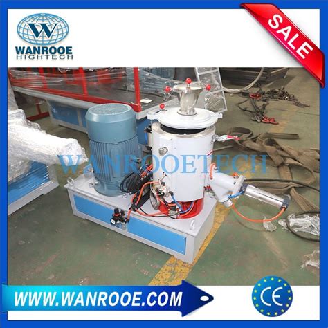 High Speed Vertical PVC Powder Hot Mixer Machine WANROOETECH