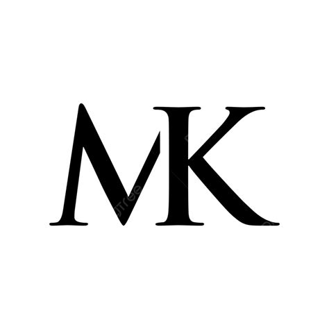 Mk Clipart Transparent Background Initial Mk Alphabet Logo Design