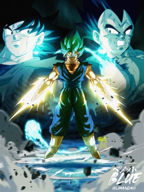 The Dragon Ball Character Is Surrounded By Two Other Characters