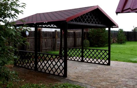 Навесы из черепицы в Саратове