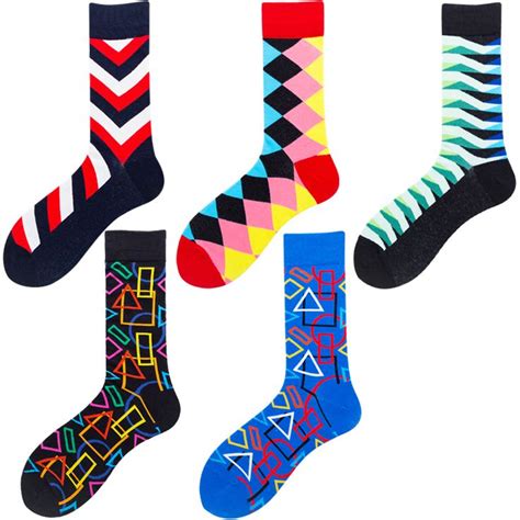 Neon And Crazy Striped Socks Custom Socks Socks Packaging Custom