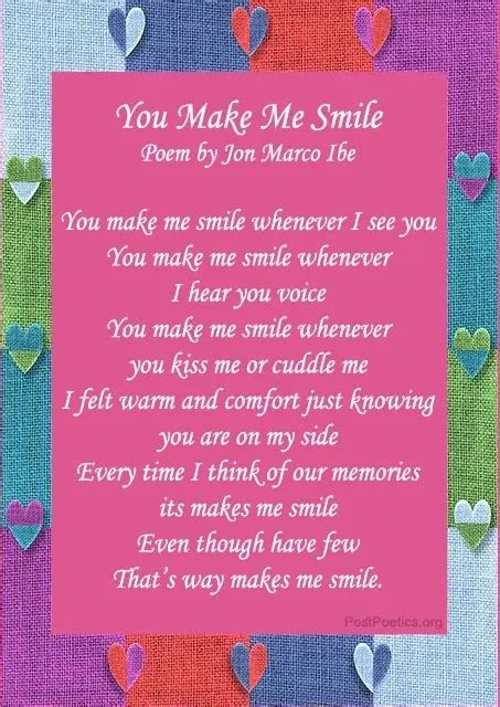 Beautiful Smile Poems To Make Her / Him Smile & Laughter