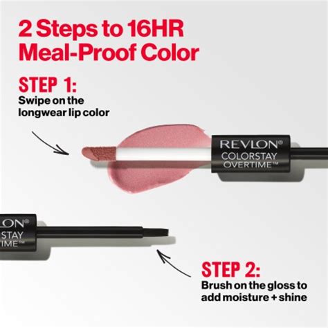Revlon Colorstay Overtime Lipcolor Long Wearing Liquid Lipstick Boundless Nude Ct Kroger