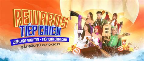 VNGGames Rewards Tích Hợp Hàng Loạt Game Hot Không Chỉ Khấu Trừ Nạp Mà Còn Đổi Được Code In game