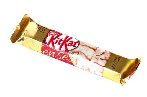Kit Kat Senses Deluxe Coconut Redaktionelles Stockfotografie - Bild von ...