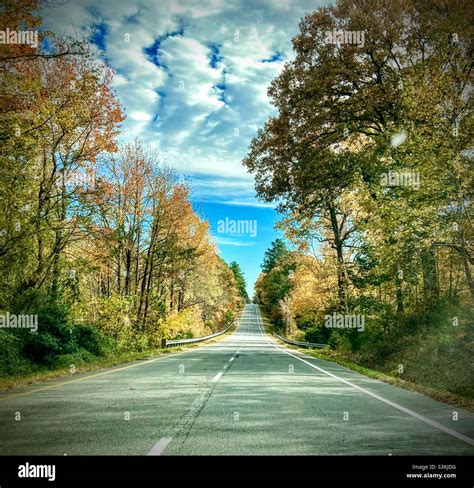 sky fall road  res stock photography  images alamy