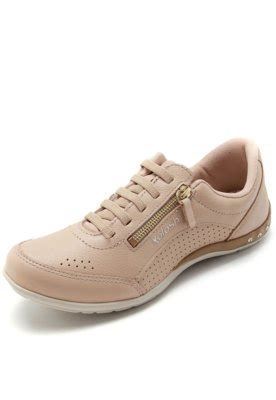 Tênis Couro Kolosh Zíper Nude Compre Agora Dafiti Brasil