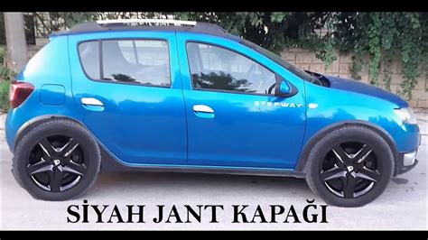 Dacia Sandero Stepway 16 İnç Siyah Jant Kapağı YouTube