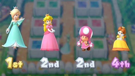 Mario Party Coin Challenge Peach Vs Daisy Vs Toadette Vs