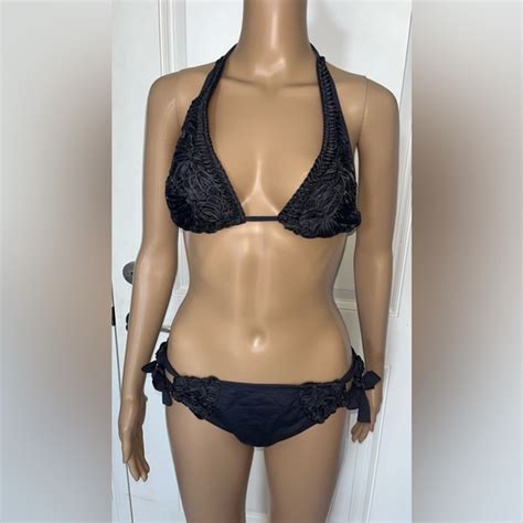 Betsey Johnson Swim Betsy Johnson Embroidery Layover Bikini Poshmark