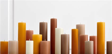 Pillar candles