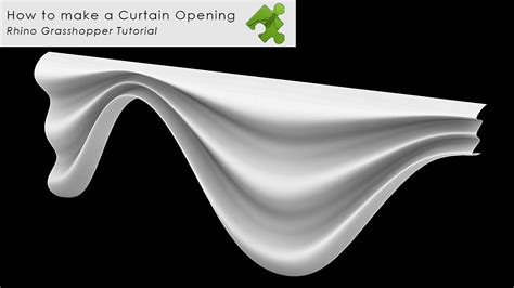 How To Make A Curtain Opening Rhino Grasshopper Tutorial Youtube