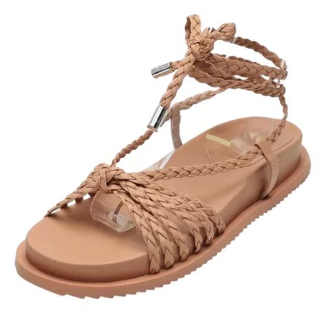 Sand Lia Papete Feminina Santa Lolla Nude Rosado Frete Gr Tis