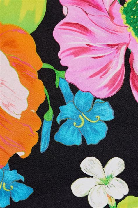 Camilla Crystal Embellished Floral Print Mid Rise Bikini Briefs The Outnet