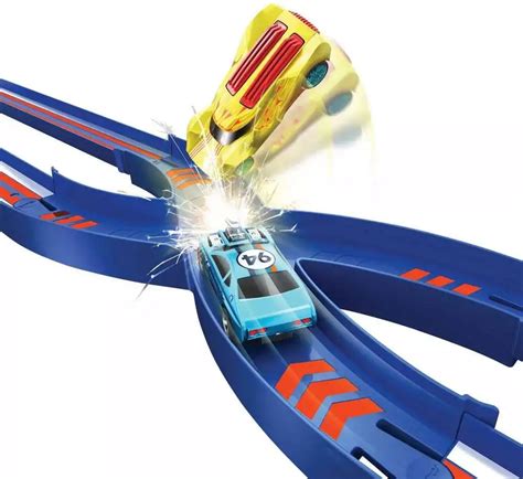 Hot Wheels Ultra Hots Wild Drive Drag Race Exclusive Track Set Mattel Toys Toywiz