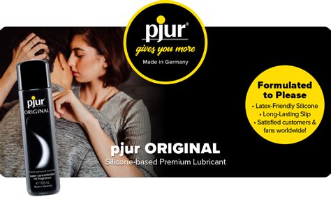 pjur Original - Long-Lasting, Extra-Smooth Silicone-Based Lubricant and ...
