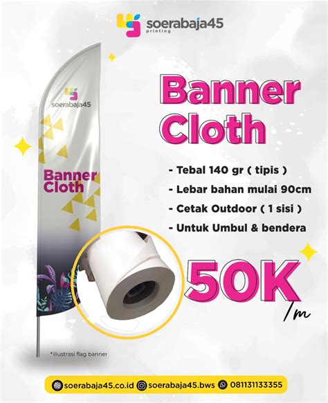 Banner Cloth | Sorabaja45 Digital Printing