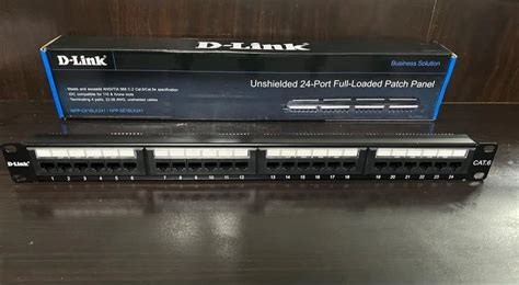 Dlink Cat6 24 Port Loaded Patch Panels At Rs 1500 Pimpri Chinchwad Pune Id 2854825071430