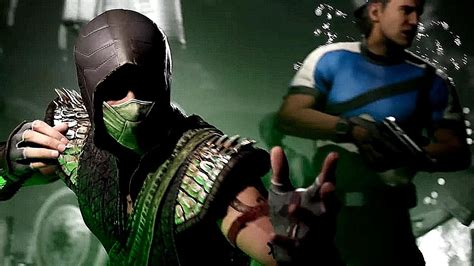 Рептилия Официальный геймплей Мортал Комбат 1 2023 - Reptile Mortal ...