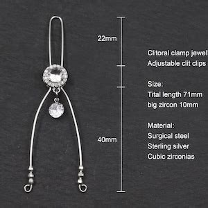 Clit Clamp Labia Spreader Jewelry Vulva Clit Clip Bdsm Pussy Sex Toys For Female Etsy