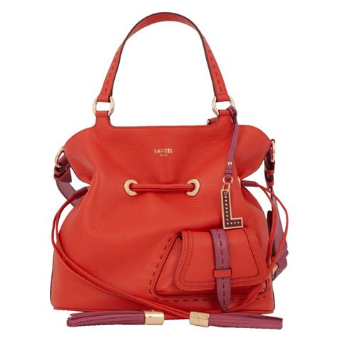 Sac Seau Lancel Premier Flirt M Cuir Bicolore A