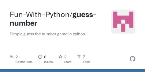 Github Fun With Python Guess Number Simple Guess The Number Game In Python