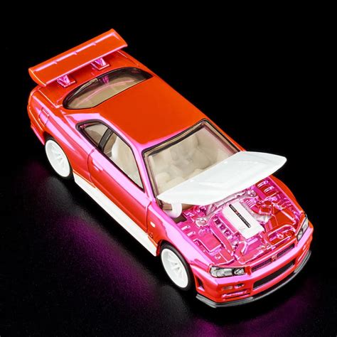 Hot Wheels Rlc Exclusive Pink Editions Nissan Skyline Gt R This Skyline Gt R Is Hot