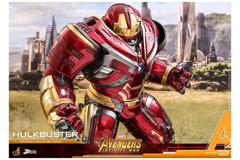 Power Pose Avengers Infinity War HulkBuster Mark 2 1 6 Hot Toys MyKombini