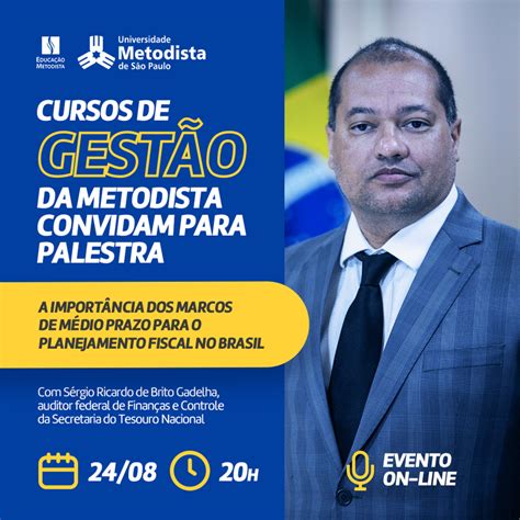 Palestra promovida pelos cursos de Gestão acontece neste 24 de agosto