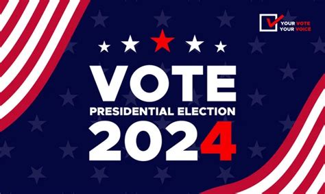 Set Vote 2024 Presidential Election Day United States Election 2024 ...