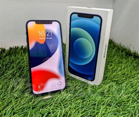 Apple iPhone 12 (128GB/ как новый/ Ростест! ) Безнал, моноблок, синий ...