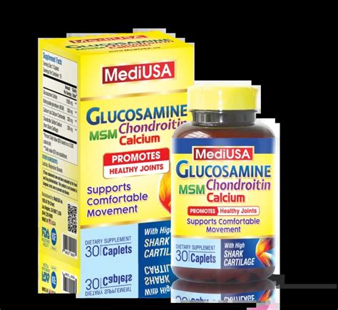 Mediusa Glucosamine Msm Chondroitin Calcium Vi N