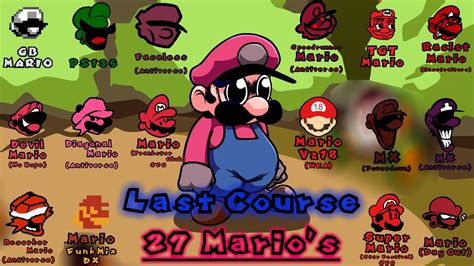 Fnf Last Course Only Marios Marios Madness V2 Youtube