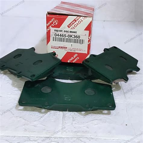 Brake Pad Kampas Rem Depan Toyota Hilux Revo Fortuner Up Set