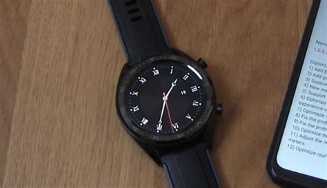 Huawei Watch GT с обновлением получили новый циферблат и некоторые ...