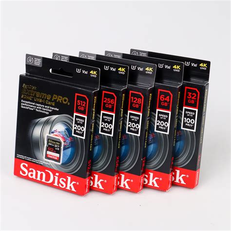 Sandisk Extreme Pro Sdxc Hc Uhs I Card U3 V30 100mb S 200mb S 128gb Sdsdxxd 128g No Color