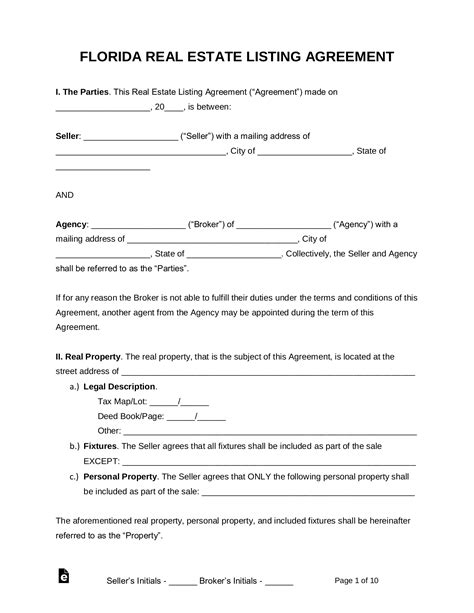 Florida Real Estate Contract 2022 5