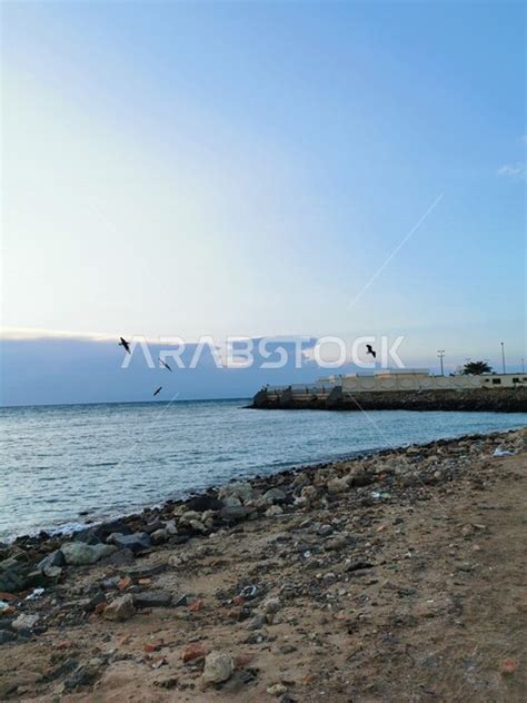Aesthetic image on the beaches of Umluj in the city of Tabuk, Saudi ...