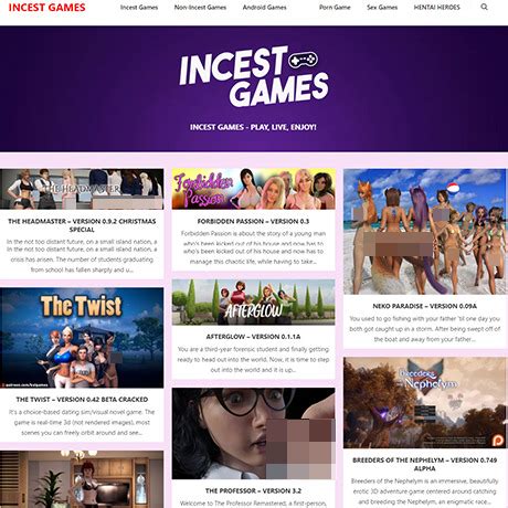 Incest Games Free Sex Games Like Incestgames Net