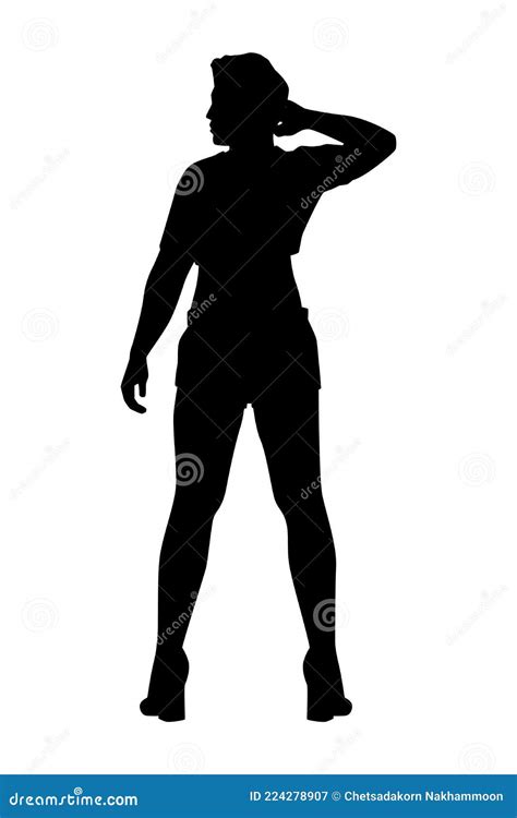 Vector de silueta gay sexy ilustración del vector Ilustración de género 224278907