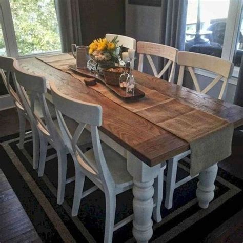 Perfect Farmhouse Style Kitchen Table Design Ideas Housedcr