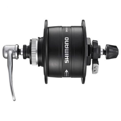 Динамо втулка Shimano DH-3D37-QR Centerlock, 6V/3W, 36 шприх, черный ...