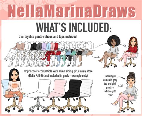 Boss Babe Office Clipart Customisable Girl Boss PNG Bundle Etsy