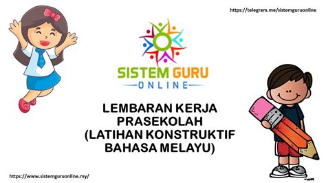 Lembaran Kerja Bahasa Melayu Prasekolah Marin Brantley