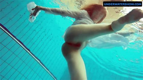 Redhead Diana Hot And Horny In A White Dress Dyanna Lauren