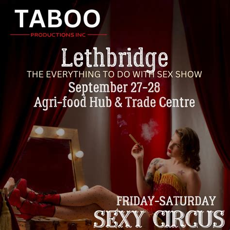 Lethbridge Taboo Everything To Do With Sex Show Teaser 2024