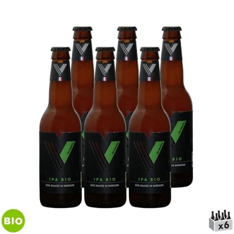 IPA de Vézelay Blonde Brasserie de Vézelay Lot de 6x33cl Bière Bio d origine Bourgogne