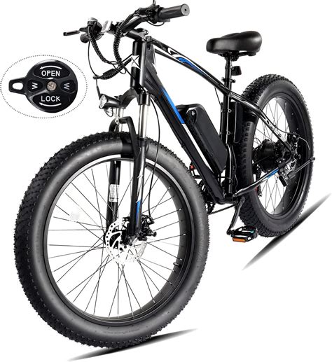 PEXMOR 26 Electric Bike 500W Adult Ebike 48V 13AH Battery 20MPH